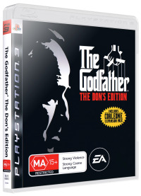 The Godfather: The Don's Edition PAL Playstation 3 PAL box art